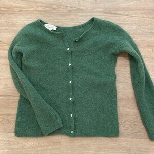 Sézane Gaspard Cardigan Green Size: XXS